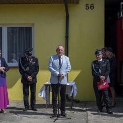 Uroczyste przekazanie wozu strażackiego