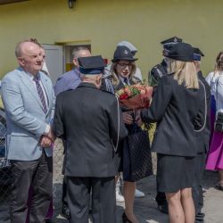 Uroczyste przekazanie wozu strażackiego