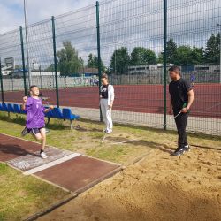 Lekkoatletyczne zmagania uczniów