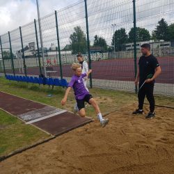 Lekkoatletyczne zmagania uczniów