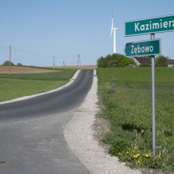 Droga łącząca Łążyn II z Zębowem