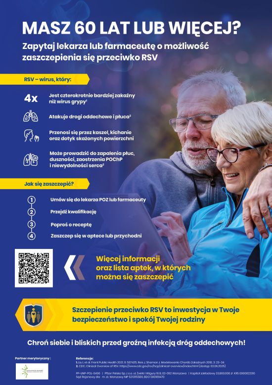 Plakat edukacyjny RSV