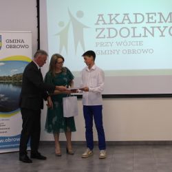 Gala Akademii Zdolnych Wójta Gminy Obrowo