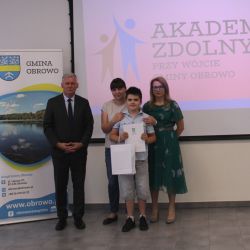 Gala Akademii Zdolnych Wójta Gminy Obrowo