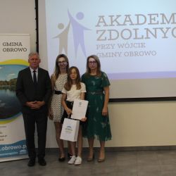 Gala Akademii Zdolnych Wójta Gminy Obrowo