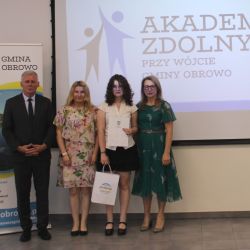 Gala Akademii Zdolnych Wójta Gminy Obrowo