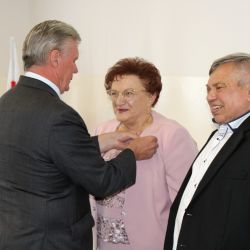 Uhonorowanie par małżeńskich z długoletnim stażem
