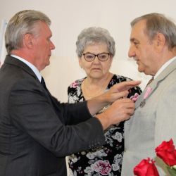 Uhonorowanie par małżeńskich z długoletnim stażem