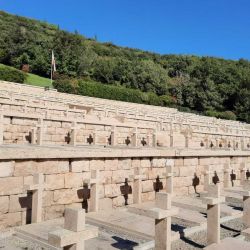 Uczniowie na Monte Cassino