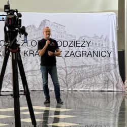 Uczniowie na Monte Cassino