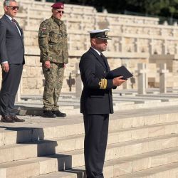 Uczniowie na Monte Cassino
