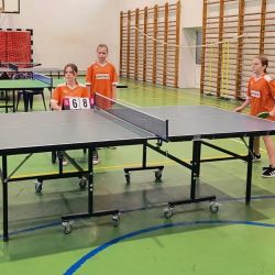 Drużynowy tenis stołowy dziewcząt i chłopców