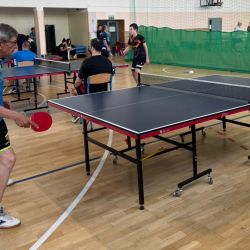 Pierwszy turniej tenisa stołowego dorosłych