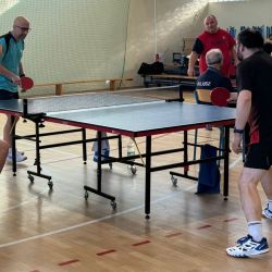 Pierwszy turniej tenisa stołowego dorosłych