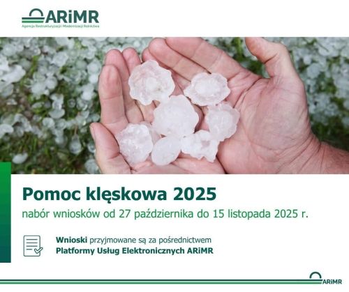 Pomoc klęskowa 2025 nabór od 27.10 do 15.11.2025