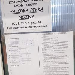 Pierwszy turniej halowej piłki nożnej seniorów