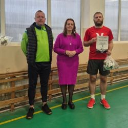 Pierwszy turniej halowej piłki nożnej seniorów