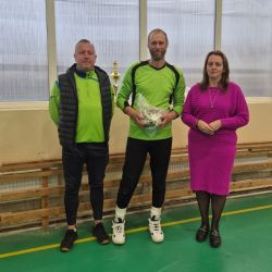 Pierwszy turniej halowej piłki nożnej seniorów