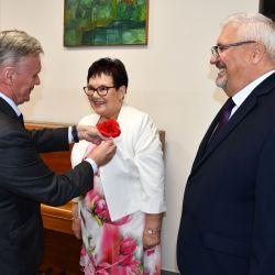 Wręczenie medali i dyplomów za długoletnie pożycie małżeńskie