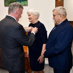 Wręczenie medali i dyplomów za długoletnie pożycie małżeńskie