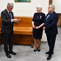 Wręczenie medali i dyplomów za długoletnie pożycie małżeńskie