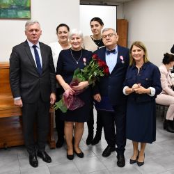 Wręczenie medali i dyplomów za długoletnie pożycie małżeńskie