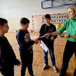 „MSILNIA – matematyka w sportowym wydaniu" w Szkole Podstawowej w Osieku nad Wisłą