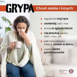Grypa - chroń siebie i innych