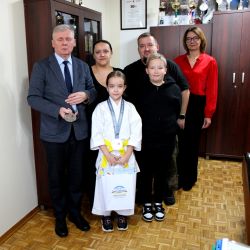 Młoda mistrzyni karate z Obrowa - Luiza Dulkiewicz