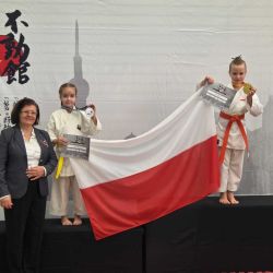 Młoda mistrzyni karate z Obrowa - Luiza Dulkiewicz