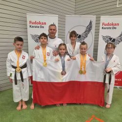 Młoda mistrzyni karate z Obrowa - Luiza Dulkiewicz