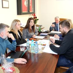 Pierwsza rada budowy z udziałem przedstawicieli gminy i wykonawcy