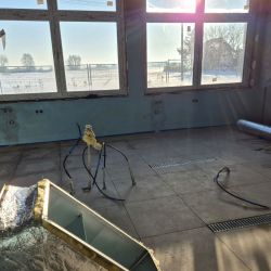 Postępy prac w obiekcie przedszkolno-żłobkowym