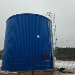 Budowa strefowej pompowni wody pitnej wraz ze zbiornikiem retencyjnym w miejscowości Obrowo