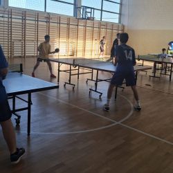 Indywidualny tenis stołowy dziewcząt i chłopców