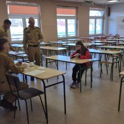 Powiatowe eliminacje Ogólnopolskiego Turnieju Wiedzy Pożarniczej „Młodzież zapobiega pożarom”