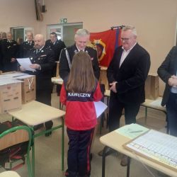 Powiatowe eliminacje Ogólnopolskiego Turnieju Wiedzy Pożarniczej „Młodzież zapobiega pożarom”