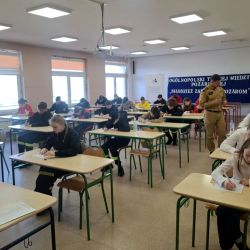 Powiatowe eliminacje Ogólnopolskiego Turnieju Wiedzy Pożarniczej „Młodzież zapobiega pożarom”