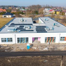 Budowa kompleksu przedszkolno-żłobkowego w Obrowie fot. Agnieszka Rutkowska