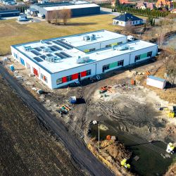 Budowa kompleksu przedszkolno-żłobkowego w Obrowie fot. Agnieszka Rutkowskawska