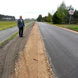 Zakończono prace związane z wykonaniem nawierzchni asfaltowej na ul. Leśnej w Sąsiecznie