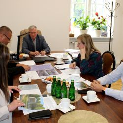Pierwsze spotkanie z projektantem - zagospodarowanie terenu w miejscowości Stajenczynki