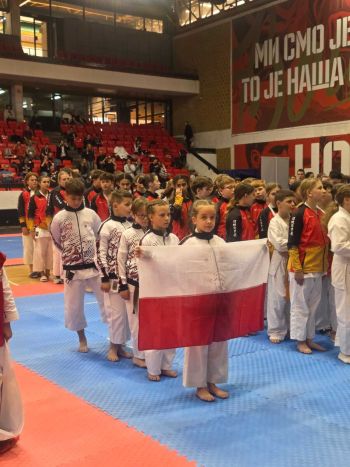 Luiza Dulkiewicz zdobywa 3 medale podczas Mistrzostw Europy Karate Tradycyjnego ITKF w Serbii