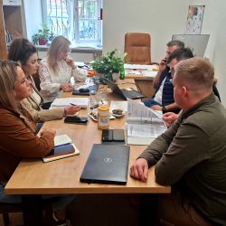 Rady budowy - omówiono postęp prac oraz harmonogram działań niezbędnych do zakończenia inwestycji i uzyskania wymaganych...