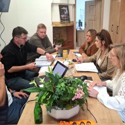 Rady budowy - omówiono postęp prac oraz harmonogram działań niezbędnych do zakończenia inwestycji i uzyskania wymaganych...