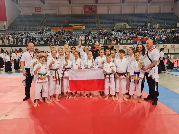 Witold Rybacki brązowym medalistą 26. Pucharu Europy Dzieci w Karate Tradycyjnym Fudokan