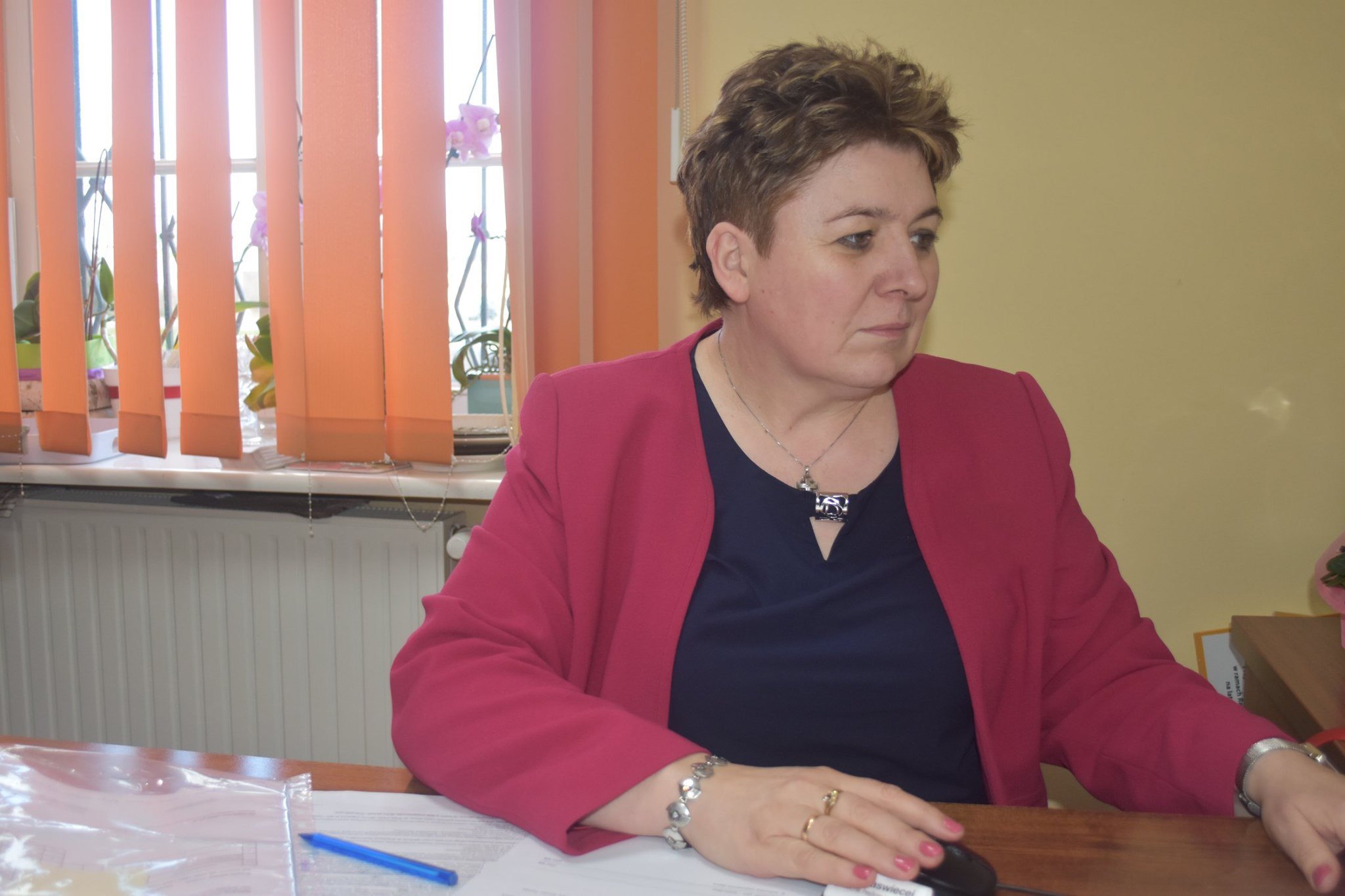 Sekretarz gminy Mirosława Kłosińska zakażona koronawirusem
