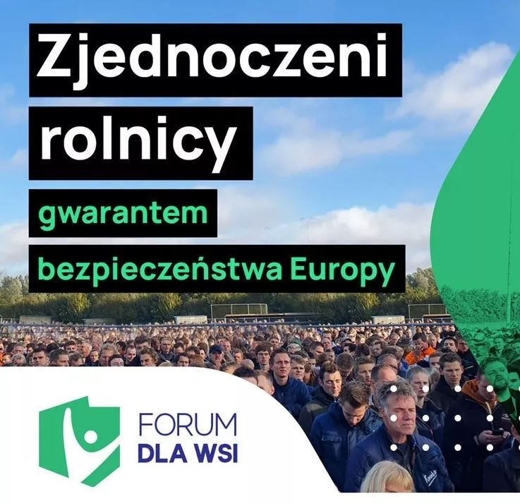 Zaproszenie do udziału w konferencji rolnej #ForumDlaWsi w Toruniu