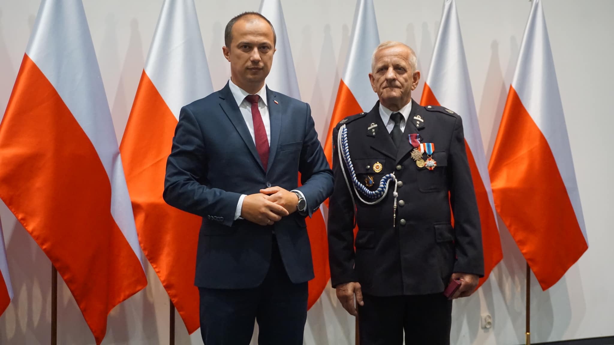 Nasi Druhowie odznaczeni Krzyżem Orderu Krzyża Niepodległosci.