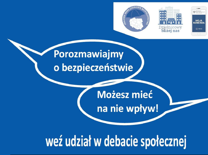 Debata społeczna pt "Porozmawiajmy o Bezpieczeństwie"